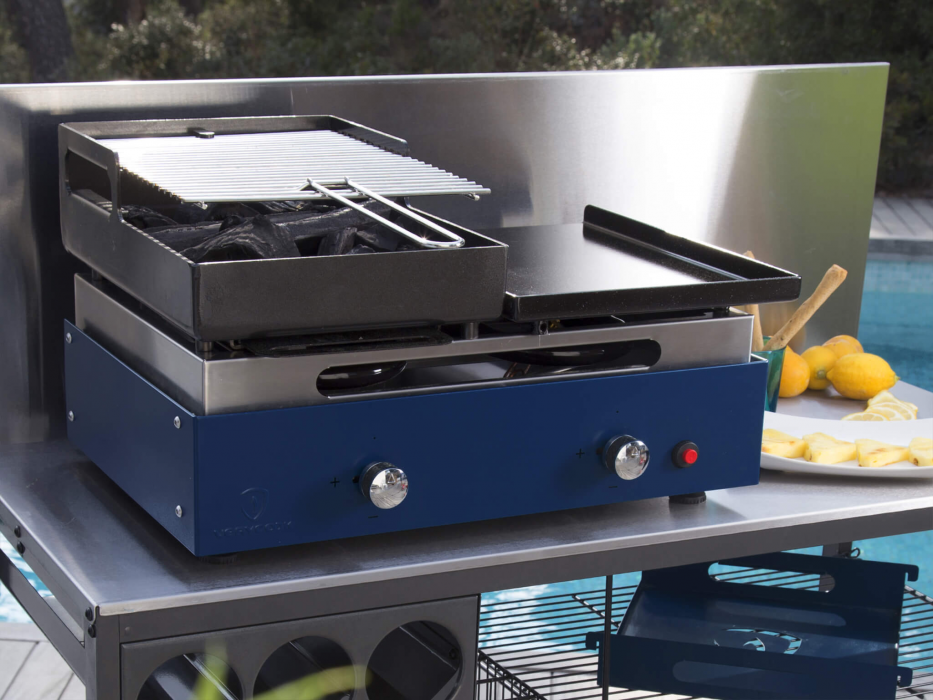 Verysmart 50/50: Mitad plancha, mitad barbacoa